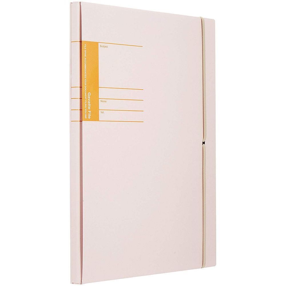 （まとめ買い）コクヨ 学校プリント用ガバットファイル A4 縦 1000枚収容 ピンク フ-SC190NP 【5冊セット】
