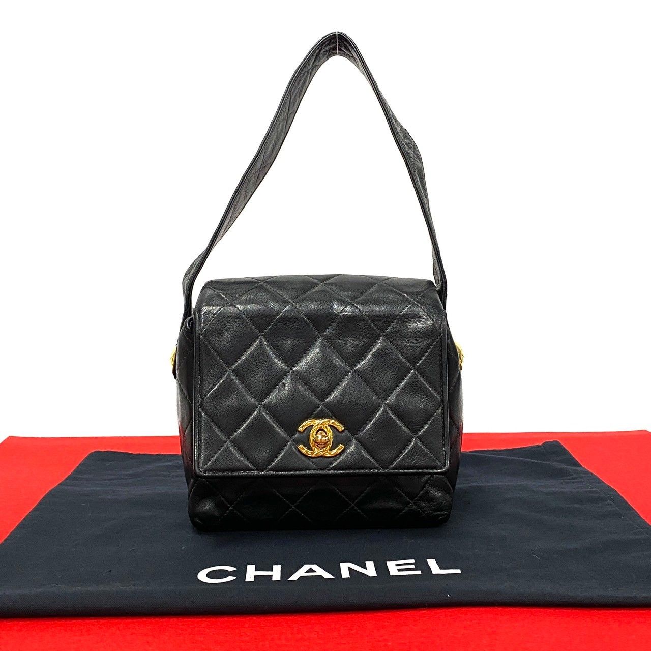 極 美品 シール有 CHANEL シャネル ヴィンテージ マトラッセ ココ 