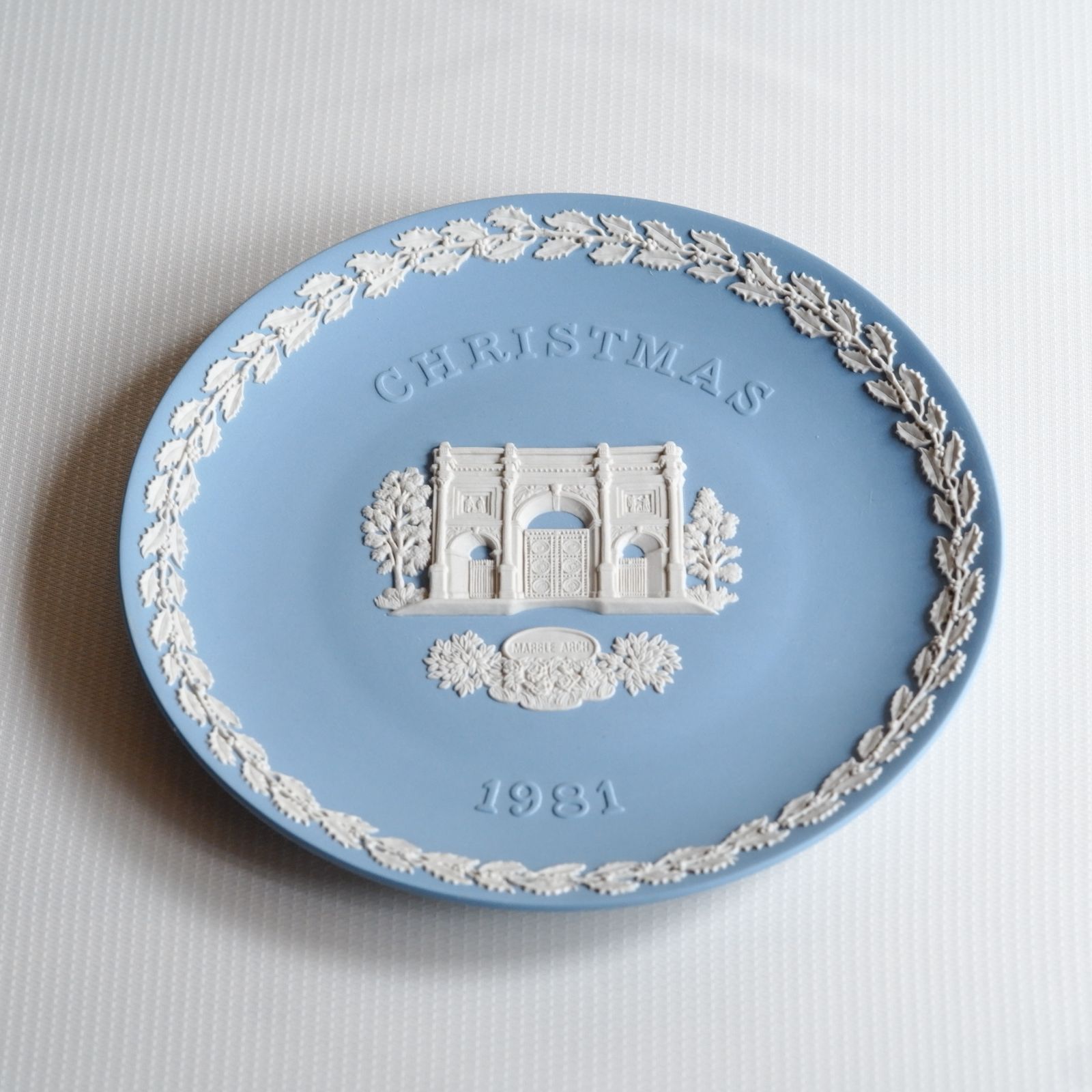 最上の品質な WEDGWOOD｜ウェッジウッド｜クリスマスプレート｜1981｜Marble その他