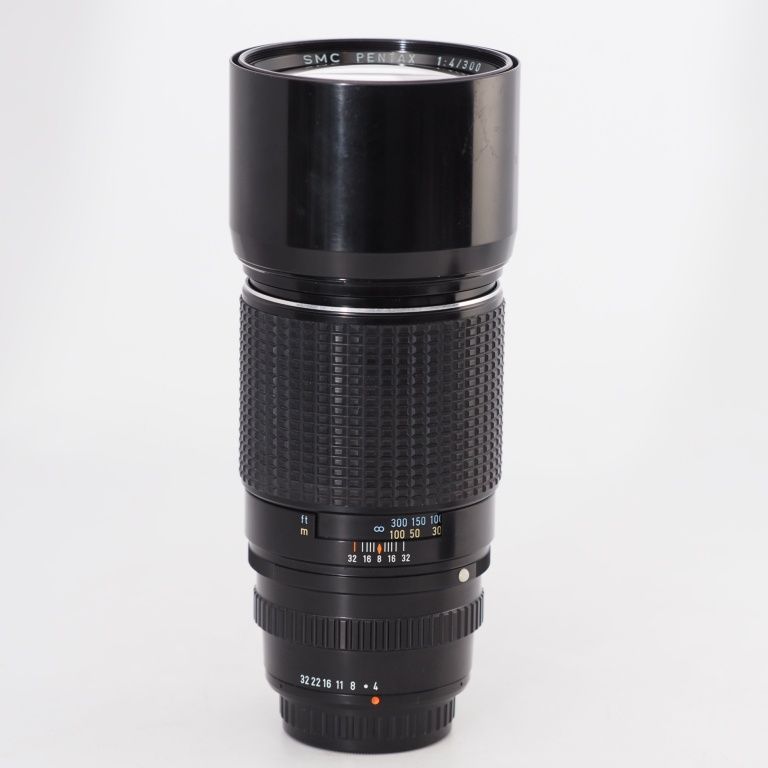 ペンタックス 67 300ミリ f4レンズとマウントアダプター付き
