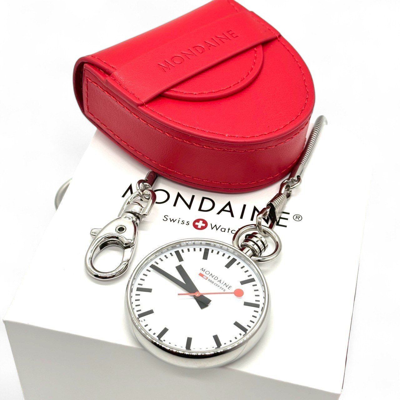 美品】 モンディーン MONDAINE SBB CFF FFS 懐中時計