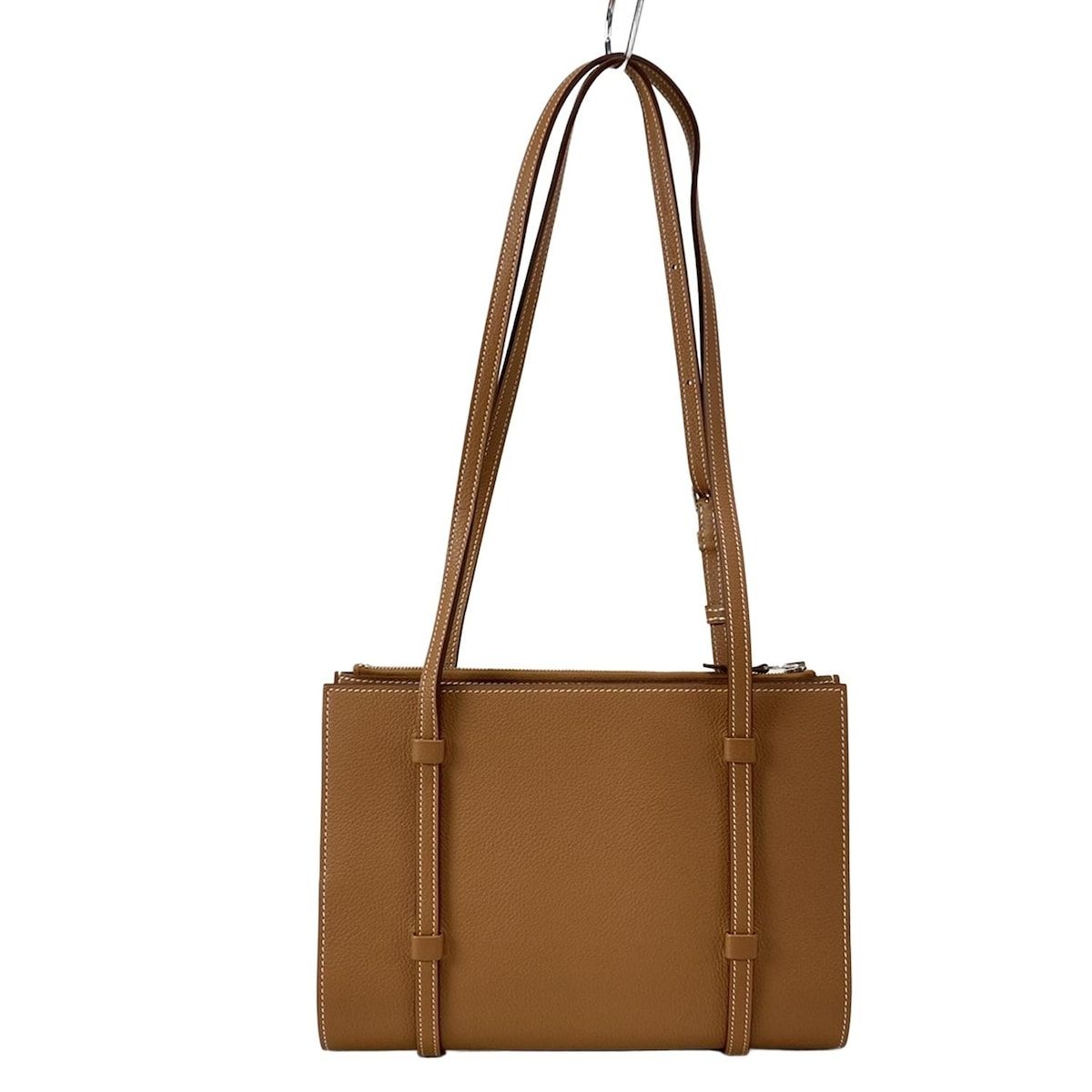 HERMES エルメス ブックカバー EAジップ トゥー ゴー ゴールド シルバー金具