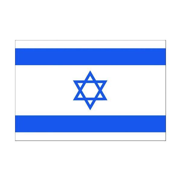 【新品・7営業日以内発送】東京製旗 416124 国旗Ｎｏ．１ ７０×１０５ｃｍ イスラエル【沖縄離島販売】