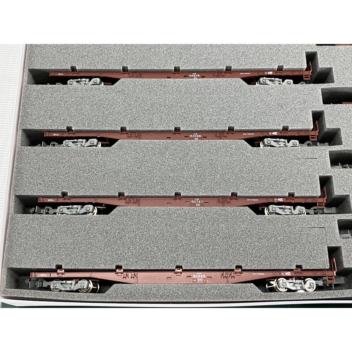KATO 10-1317 コキ50000 グレー台車 コンテナ無積載 11両セット