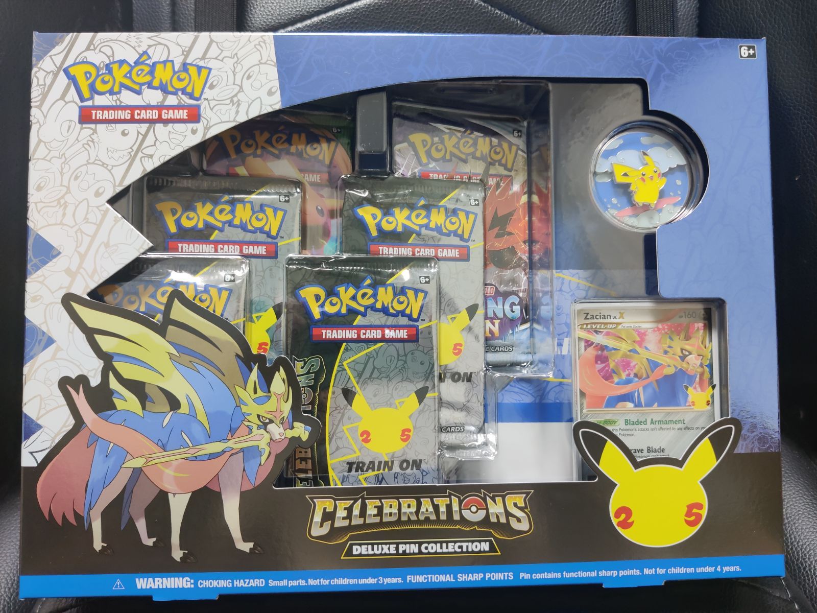 人気の福袋 大勧め 新品 未使用 ポケモンカードゲーム 海外版 ザシアン デラックス ピン コレクション 25th ポケモンカードゲーム Www Sundiscountpharmacy Com Www Sundiscountpharmacy Com