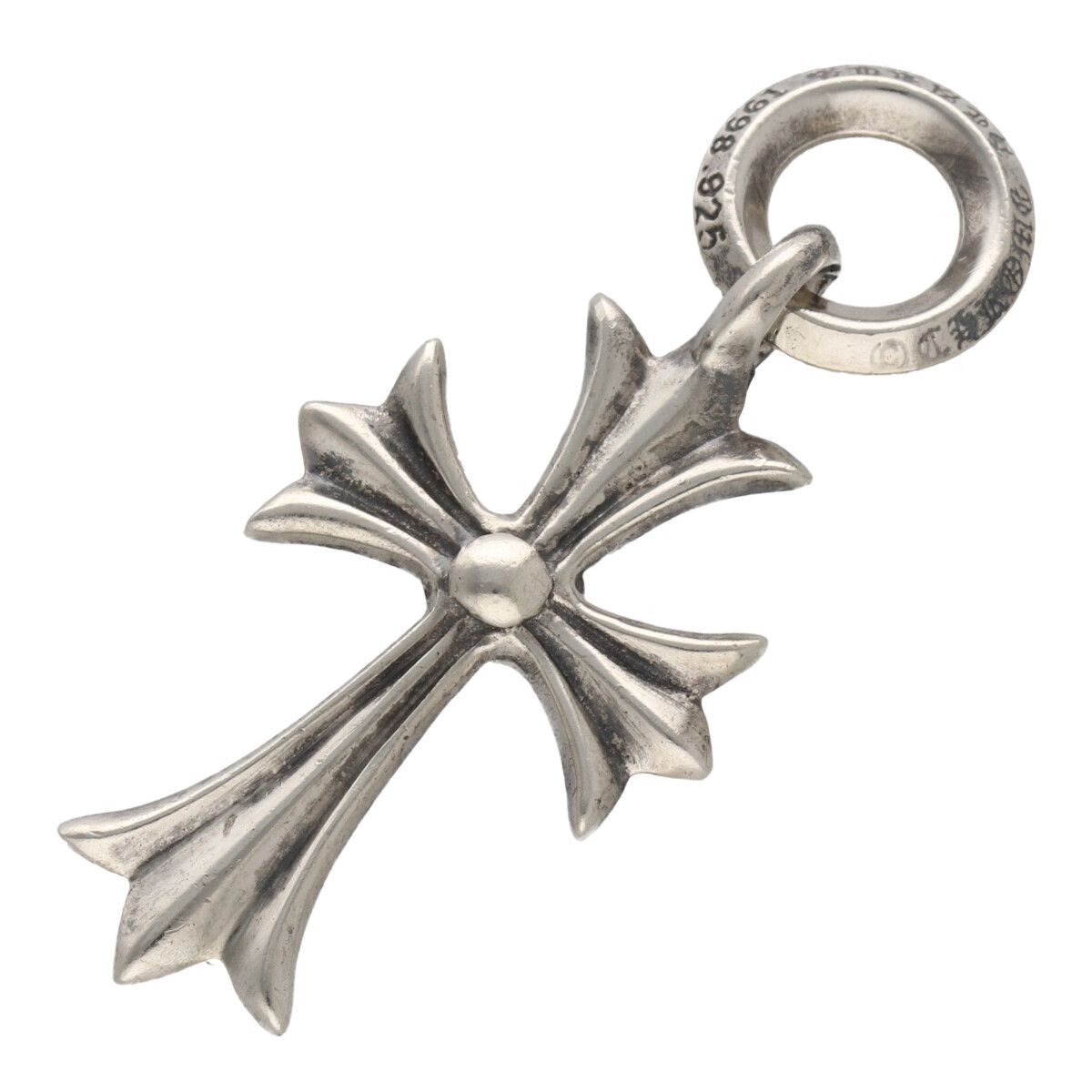 CHROME HEARTS クロムハーツ タイニーCHクロス SV925 シルバー ネックレス ペンダント トップ チャーム 25018340 RS