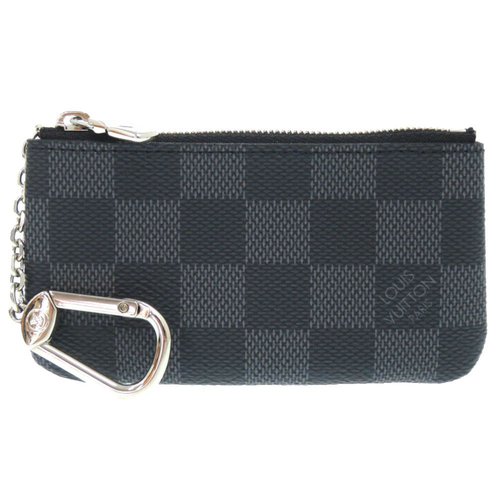 ルイ ヴィトン ポシェットクレ ダミエ グラフィット N60155 コインケース 財布 LV 0798 LOUIS VUITTON