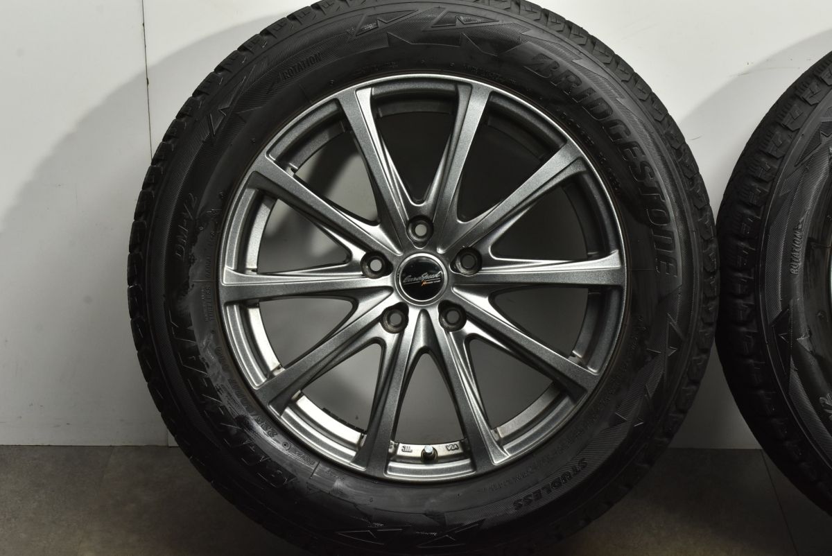 交換用に ユーロスピード 17in 7J 48 PCD114.3 ブリヂストン ブリザック DM-V2 225 60R17 エクストレイル クロストレック C-HR 可 FFCRYSTALESIA_COM