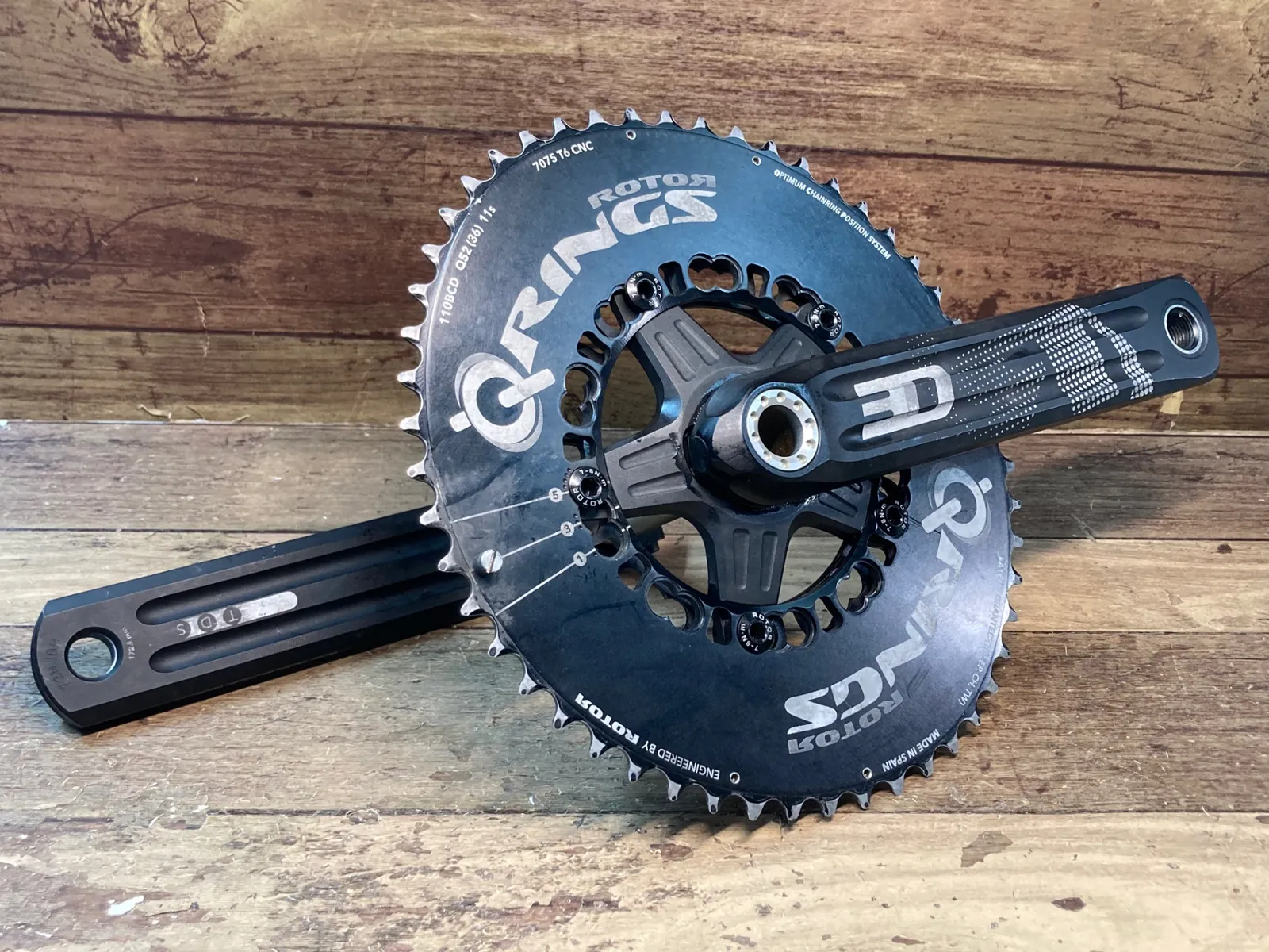 ROTOR 3D 24クランクセット 50-34T 170mm ROTOR CRANK SET IN STOCK | ブローチャーズ - BROTURES ONLINE