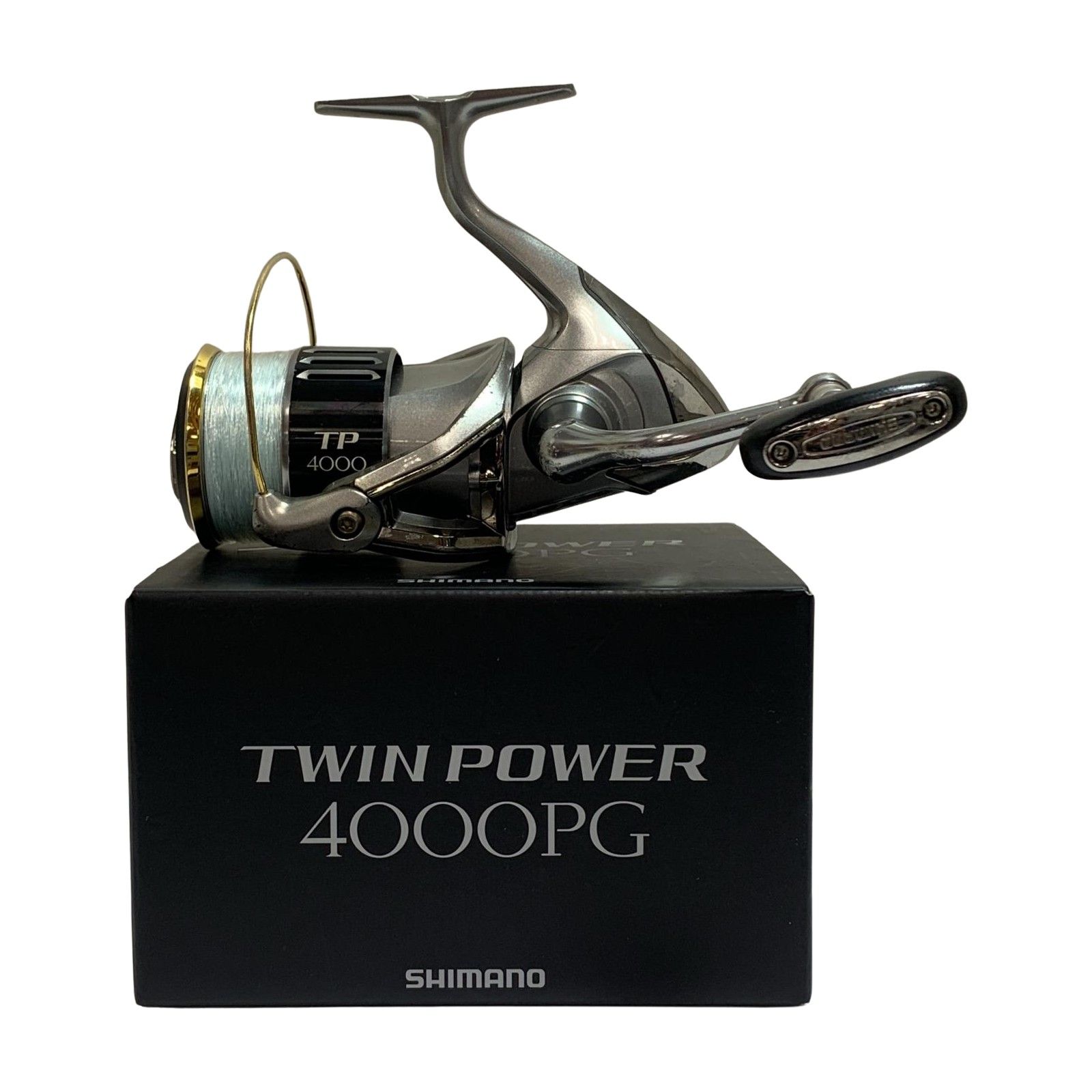 SHIMANO シマノ 15 ツインパワー 4000PG スピニングリール キズ SHIMANO シマノ 15 ツインパワー 4000PG スピニングリール キズ