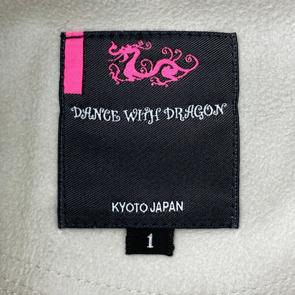 サイズ：1 DANCE WITH DRAGON ダンスウィズドラゴン  裏起毛 ジップスカート ストーン ピンク系 [240101479700] ゴルフウェア レディース ストスト DANCE WITH DRAGON ダンスウィズドラゴン 裏起毛 ジップスカート