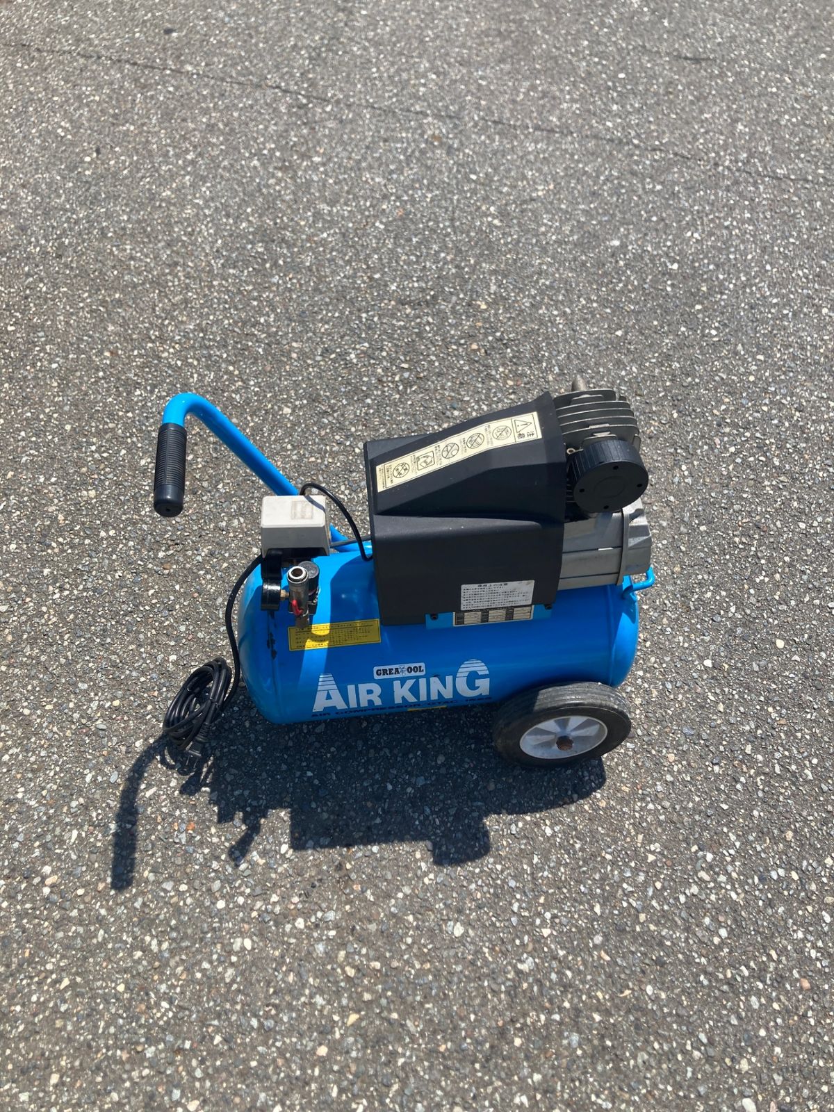 GREATTOOL グレートツール エアコンプレッサー OF-0308 WIZ'A アーク