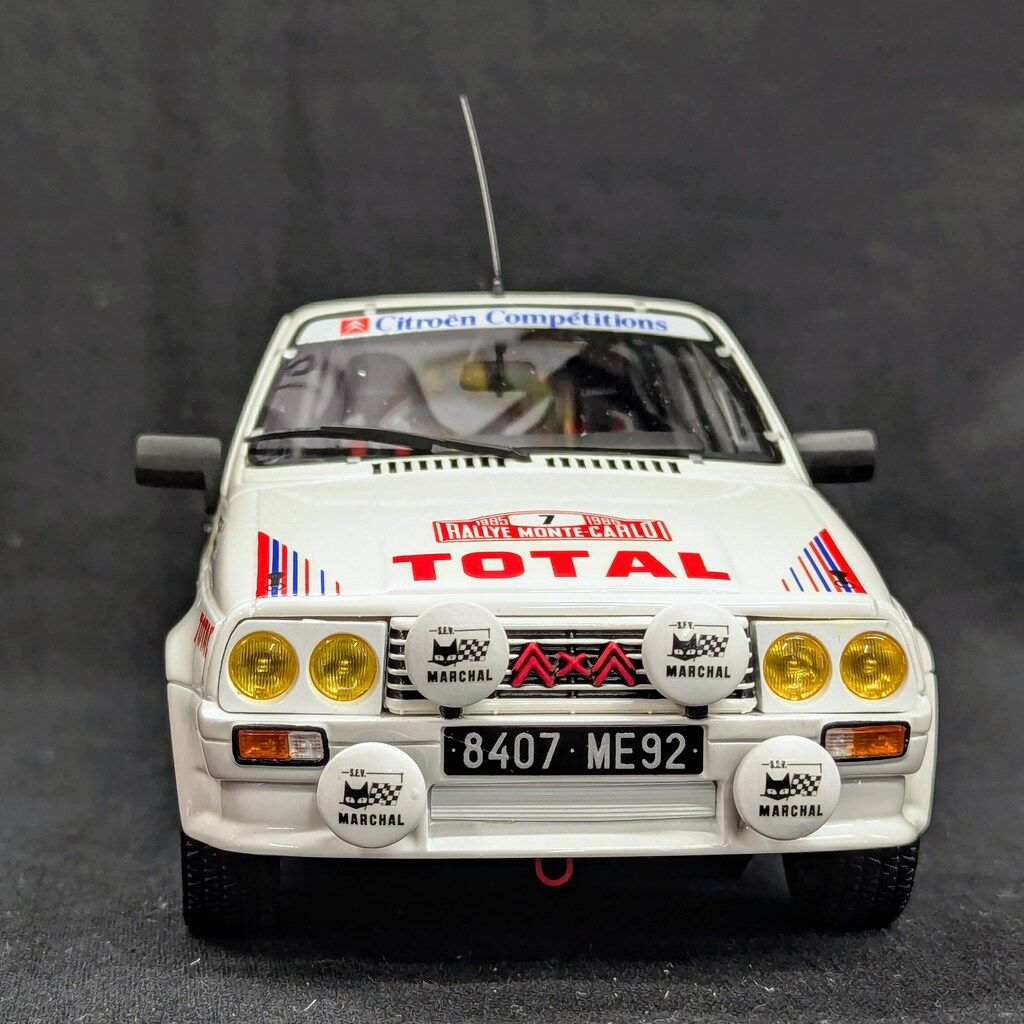 来店をご期待! OttO mobile 1|18 シトロエン ヴィザ 1000 ピステ Gr.B モンテカルロ 1985 ホワイト