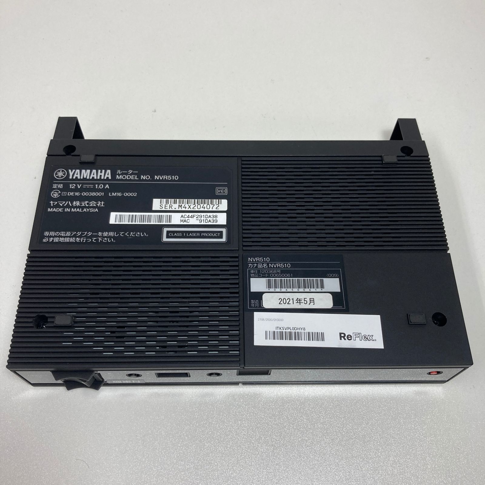 ヤマハ - 中古 YAMAHA NVR510 楽天市場】NVR510 Yamaha Corporation 小型ONU対応 ギガアクセス