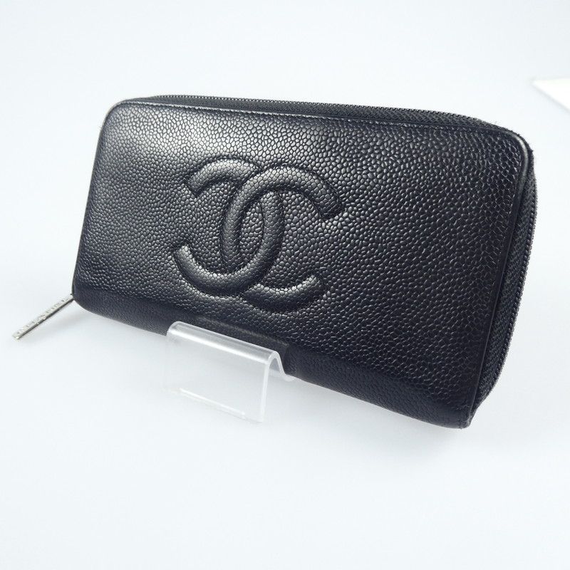 姫路東店】 中古 CHANEL | シャネル 長財布 デカココマーク A50071 