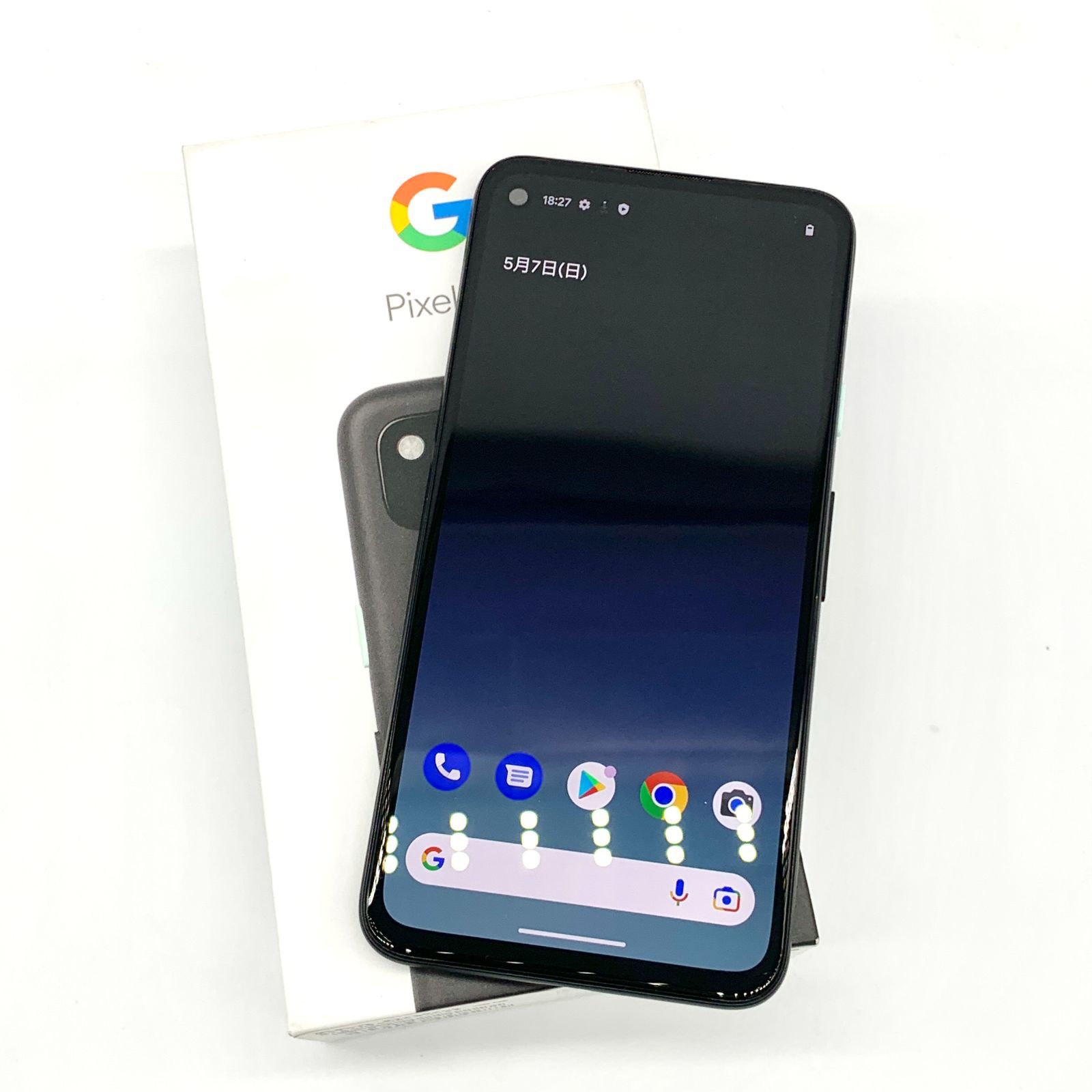 Google Pixel BLACK SoftBank SIMロック解除 - スマートフォン本体