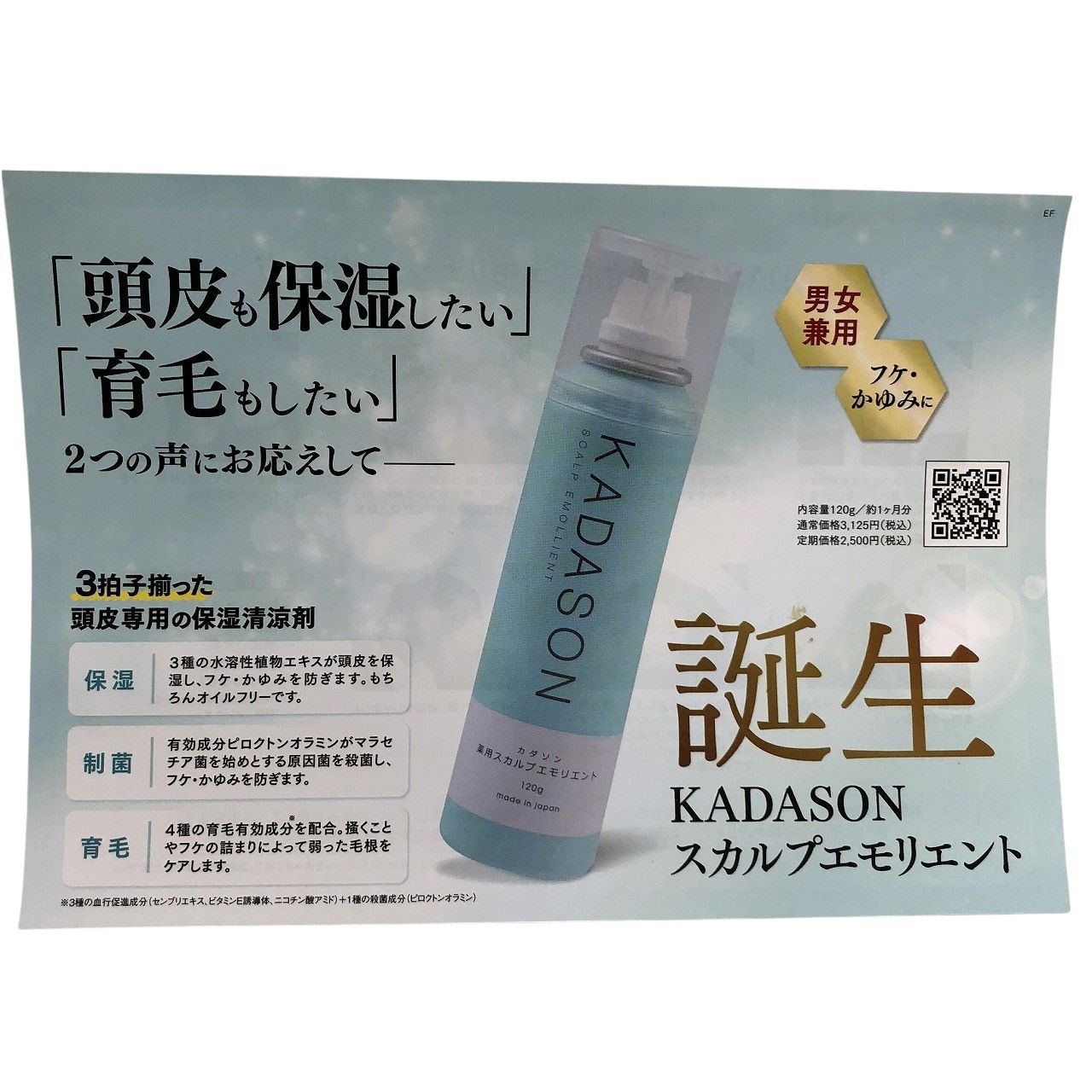 残り一つ‼️KADASON シャンプー・トリートメント・ボディソープ・洗顔セット KADASON（カダソン）スカルプシャンプー&トリートメント【定期