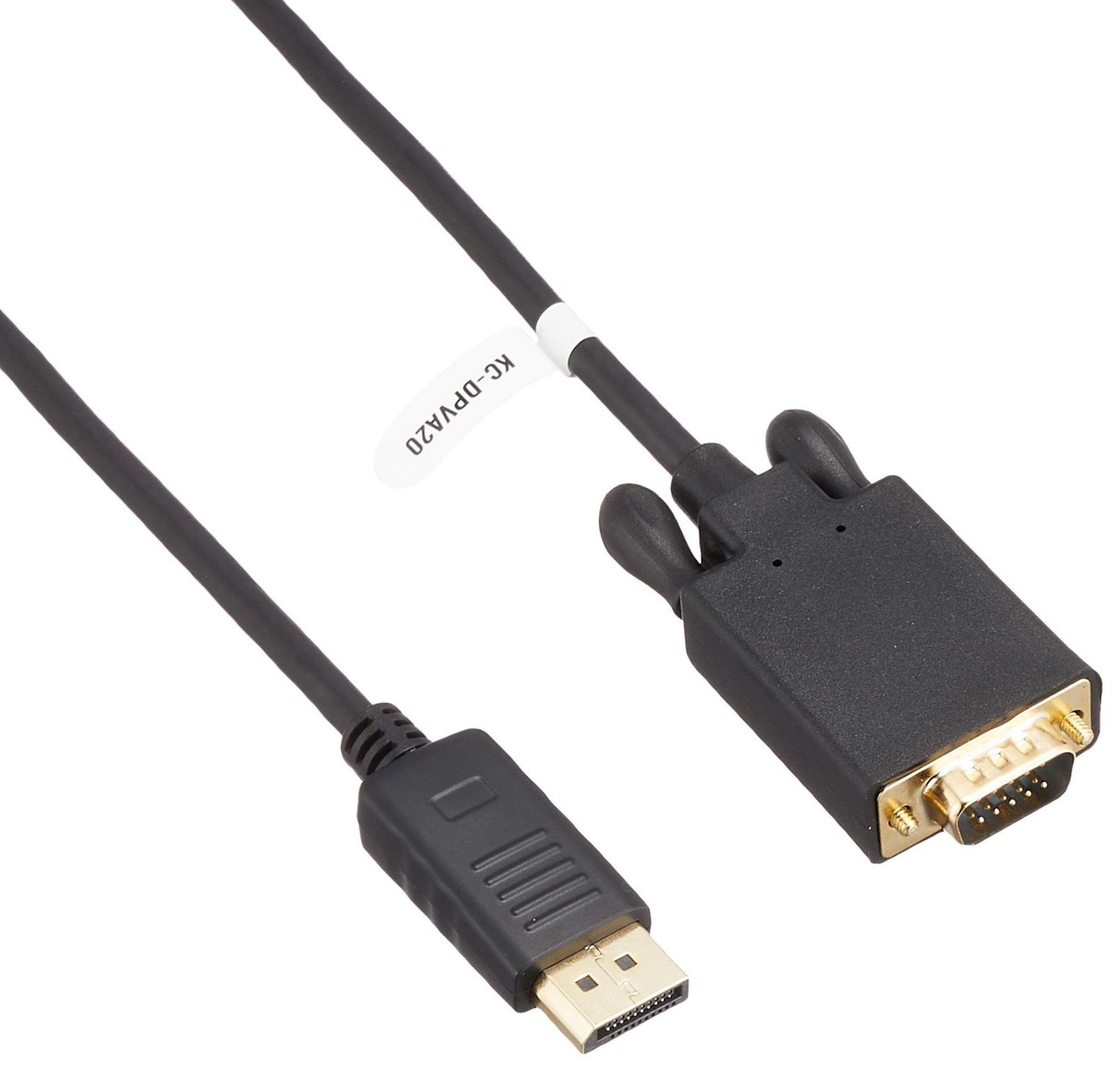 【人気商品】KC-DPVA20 2m DisplayPort-VGA変換ケーブル サンワサプライ