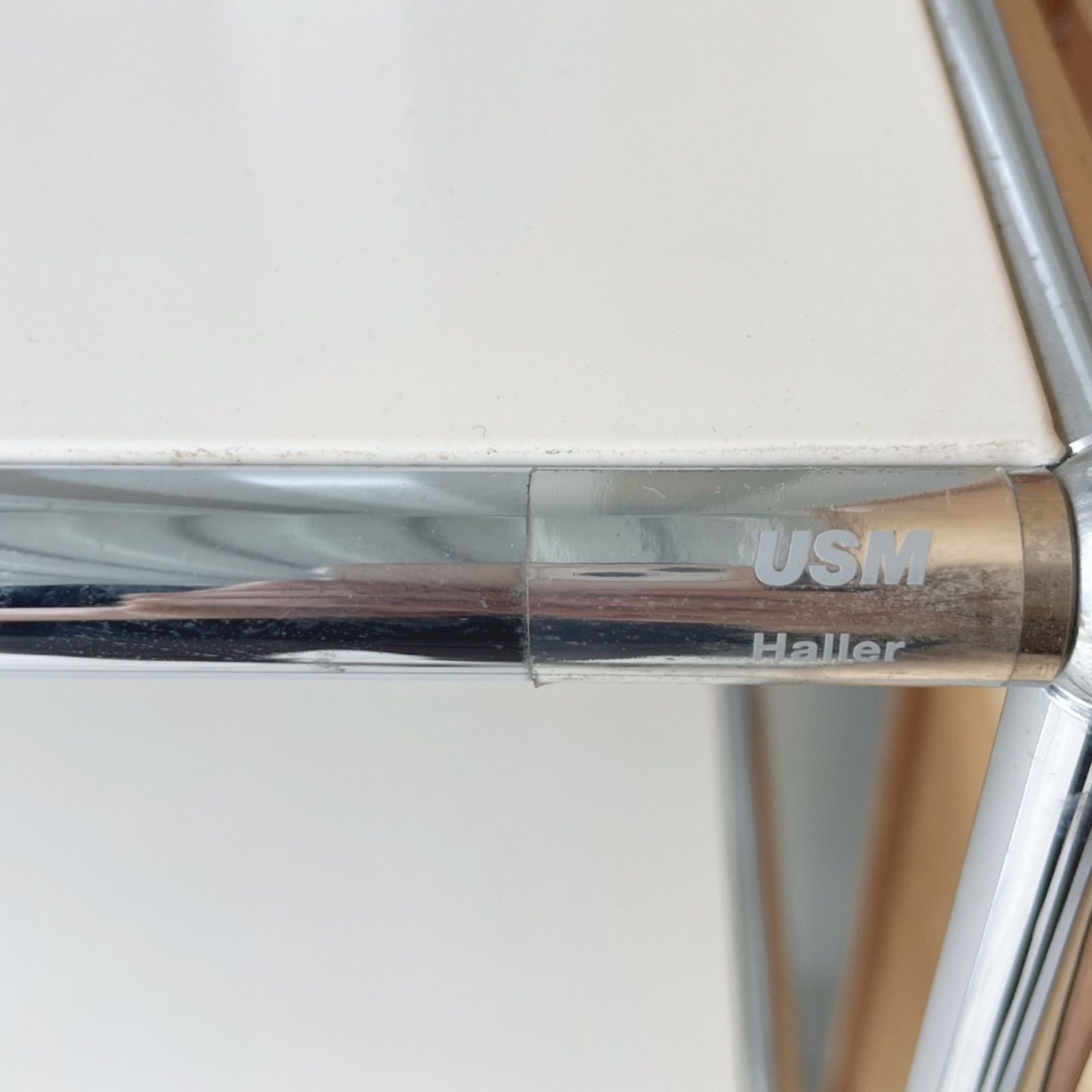 取付無料！USMハラー 2列3段 ピュアホワイトオープンシェルフ サイド