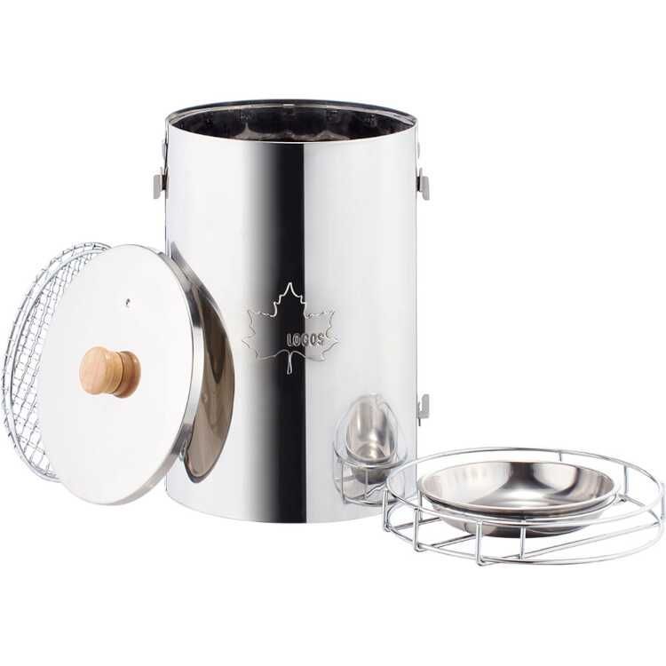 ロゴス LOGOSの森林 ファミリースモーカー 熱薫時 幅21×奥行21×高さ33cm 81066040