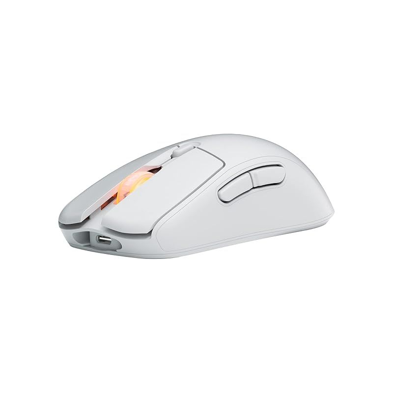 FnaticGear BOLT White ワイヤレスゲーミングマウス MS0003-002 MS512