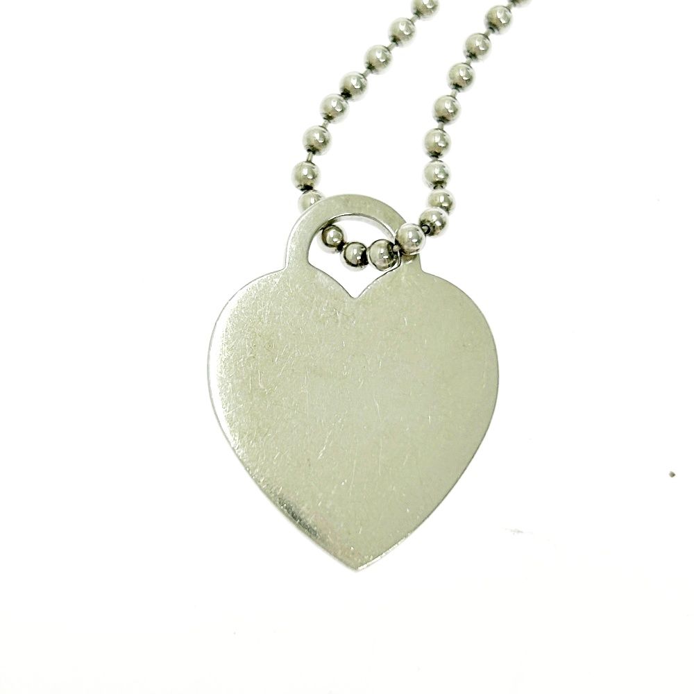 Tiffany LOVE YOU リターントゥハートペンダントトップ シルバー