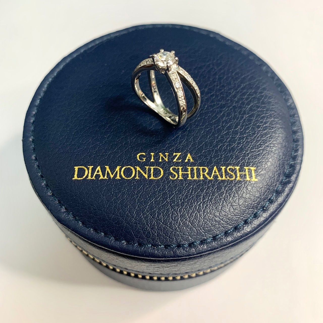 極美品⭐️PT900+ダイヤモンドの指輪】 ファッションデザインリング 