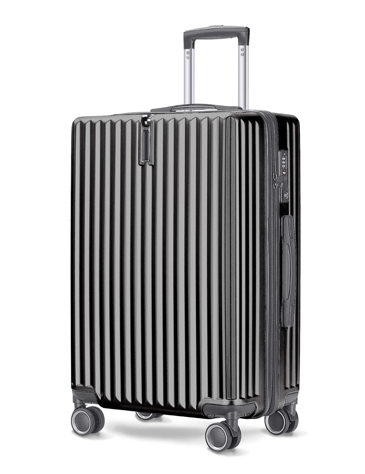 【色: グレー】ApaLux スーツケース キャリーケース 大容量 大型軽量 ジ - メルカリShops