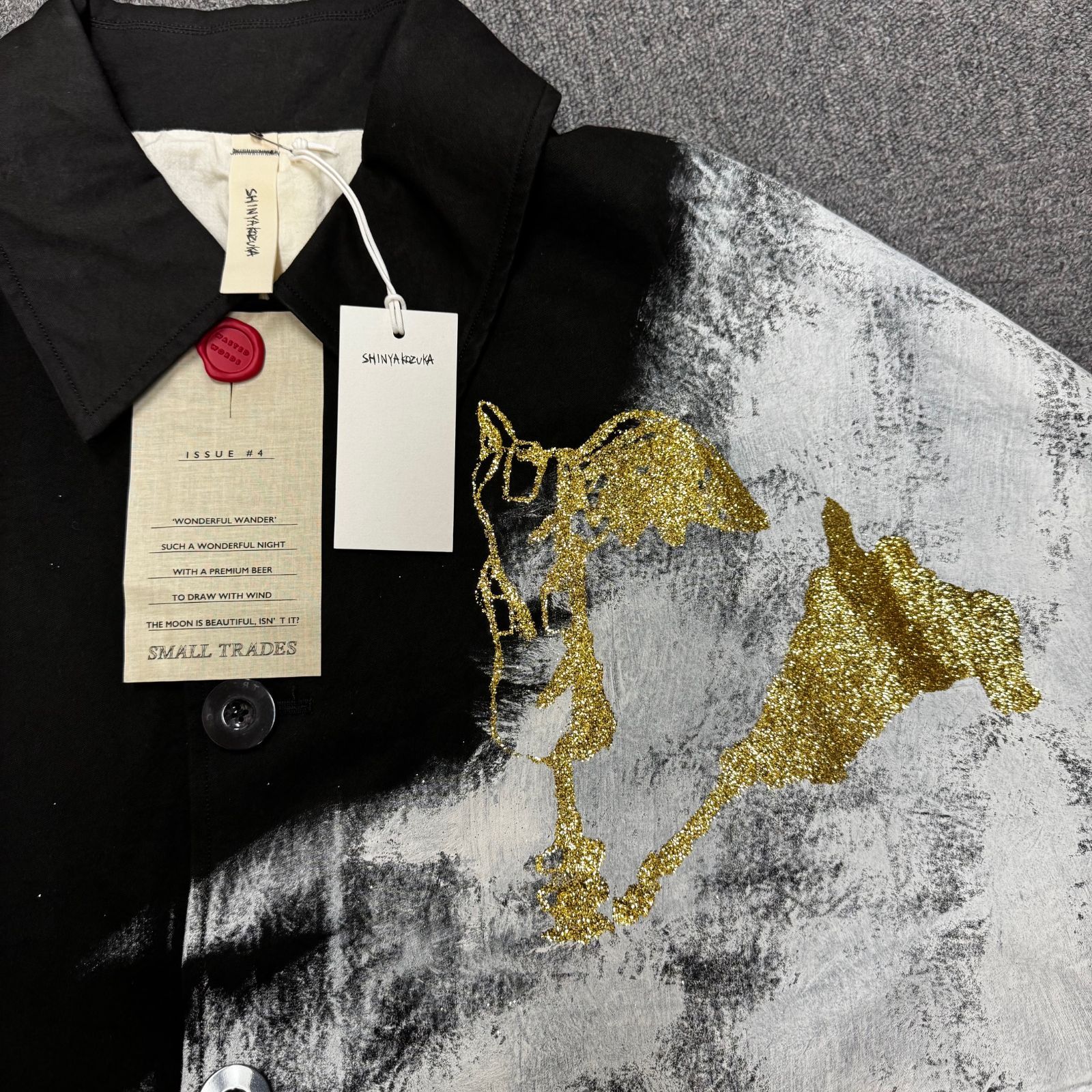 参考上代121000円 未使用品 SHINYAKOZUKA 24AW HIS MACコート 参考上代121000円 未使用品 SHINYAKOZUKA 24AW HIS MACコート