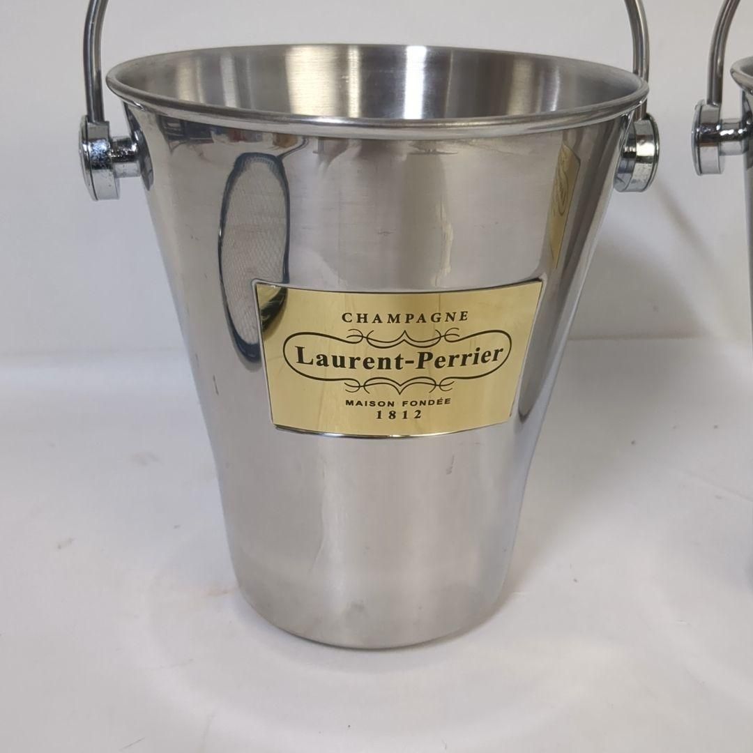 ローラン・ペリエ 非売品 アイスペール シャンパン バケツ 氷入れ 2個 ローラン・ペリエ 非売品 アイスペール シャンパン バケツ 氷