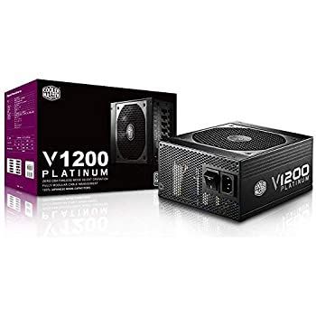 【中古】Cooler Master V1200 Platinum 1200W PC電源ユニット 80PLUS PLATINUM PS443 RSC00-AFBAG1-JP