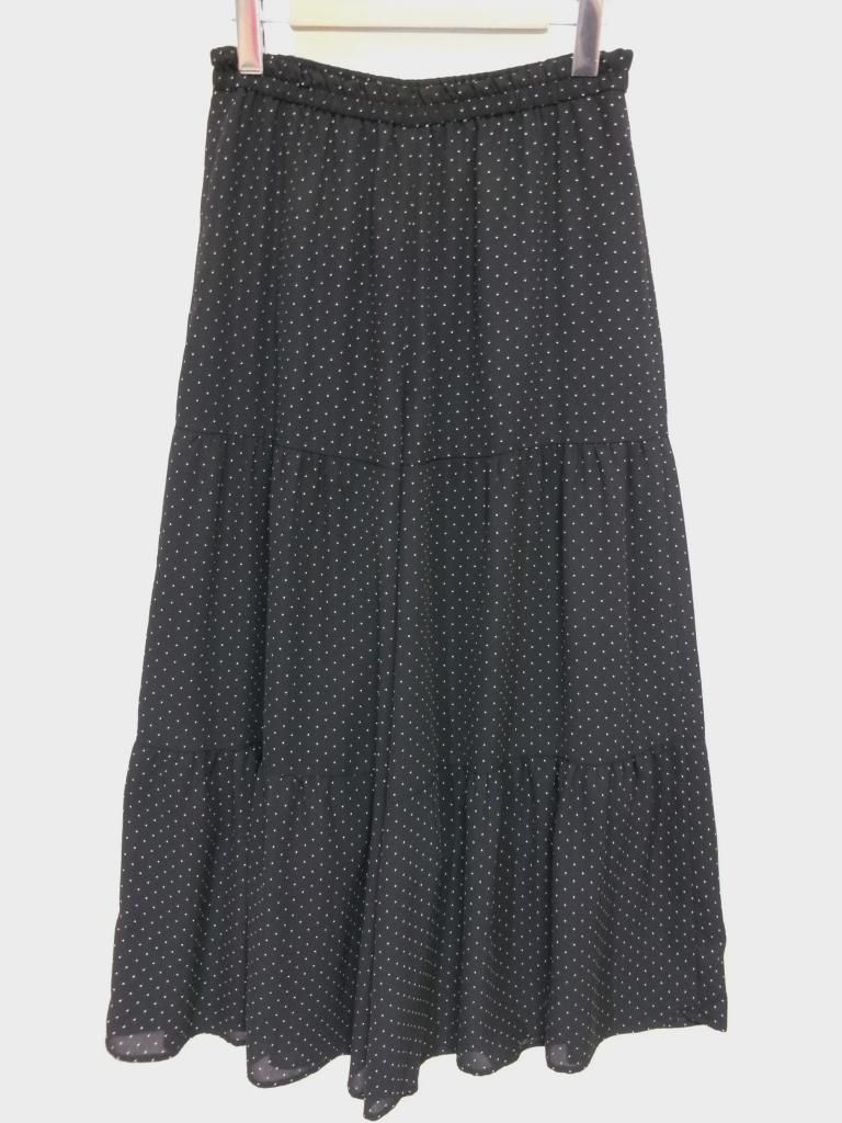 M S GRACY エムズグレイシー パンツ スカーチョ ドット シアーパンツ み 38 970087