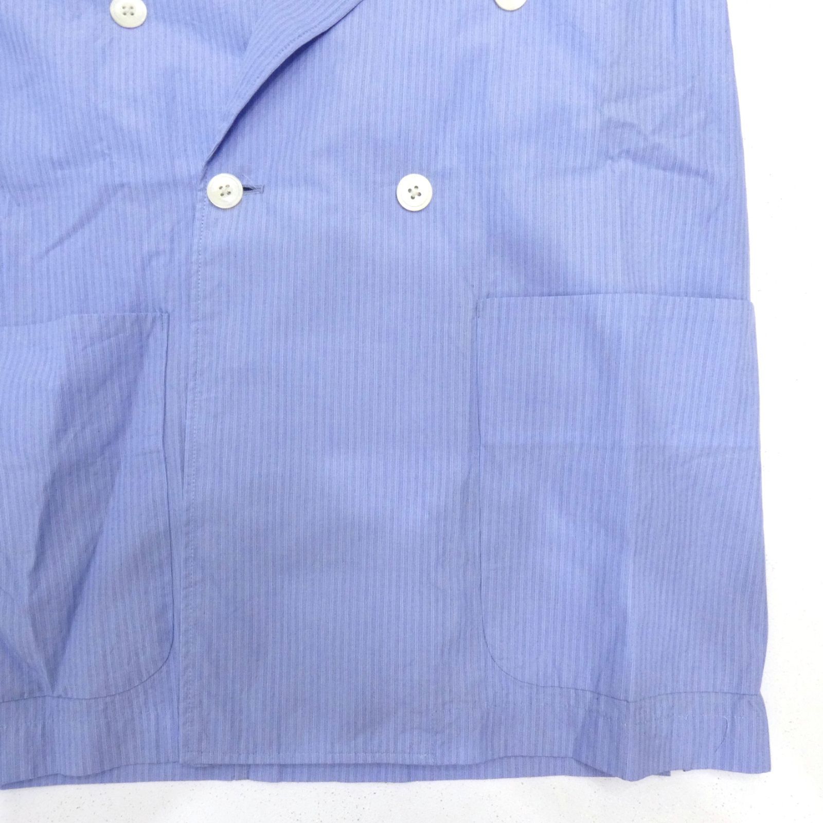 小牧店】タグ付き YOKE ヨーク 22SS ダブルブレステッド シャツ 