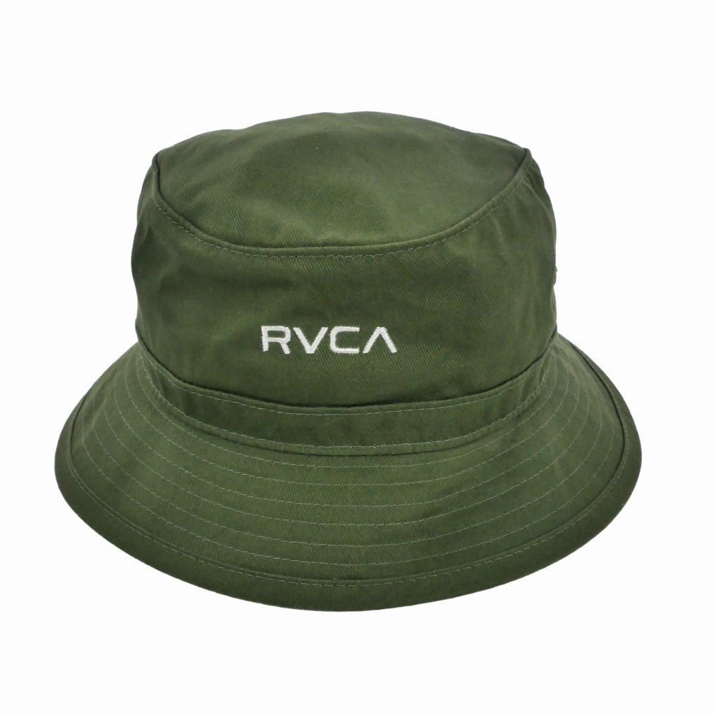 ルーカ RVCA バケットハット 帽子 ロゴ コットン M オリーブ BA041931