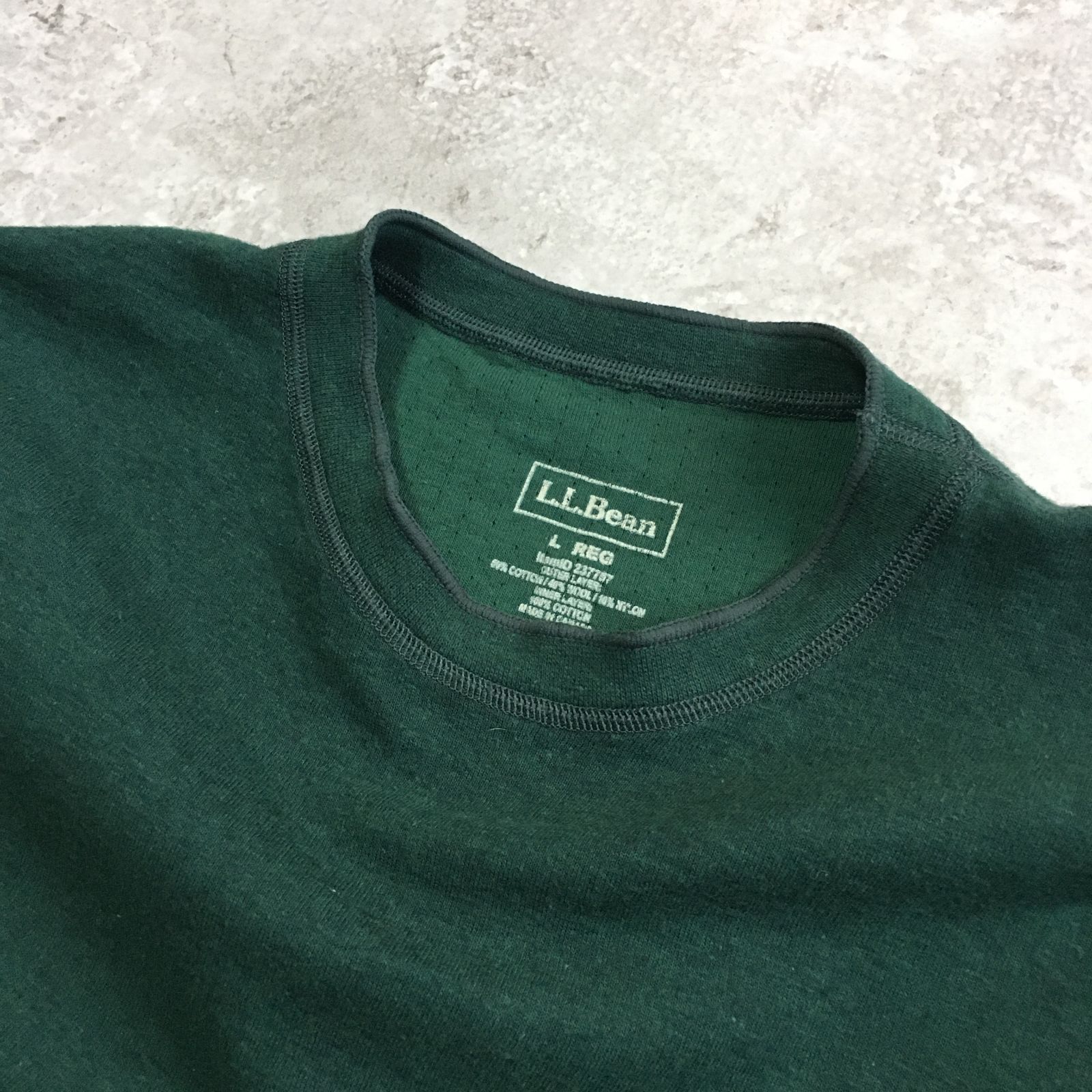 80s 90s XXL llbean river driver's shirt vtg 2レイヤー カットソー エルエルビーン duofold OEM Men's Two-Layer River Driver's Shirt®, Traditional Fit Henley