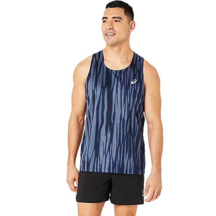 アシックス ASICS ROADランニンググラフィックシングレット