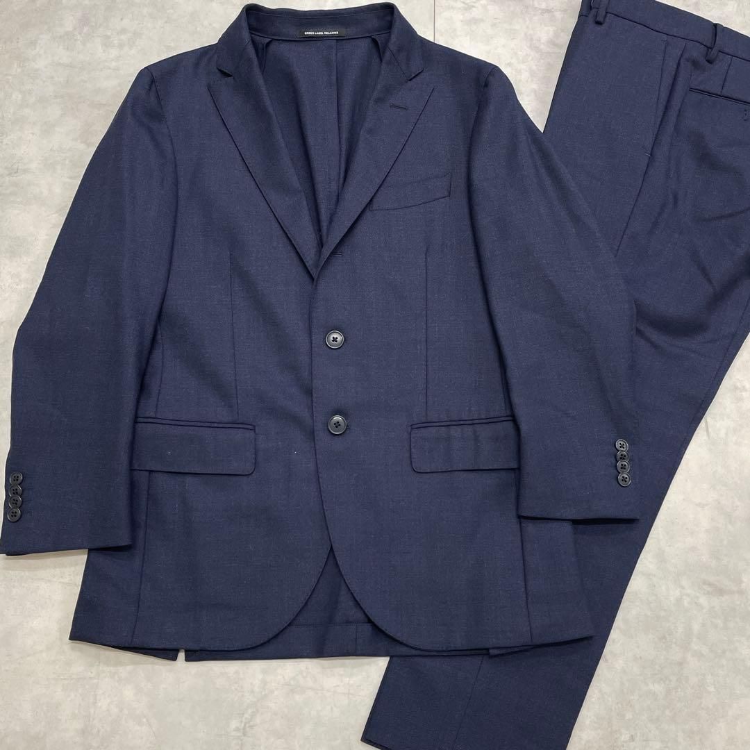 【送料無料】グリーンレーベル リラクシング スーツ 44 ★美品★ S A4 グレー メンズ 01 tqe ユナイテッドアローズ 春夏 ★美品★★ UNITED ARROWS green label relaxing（スーツ ・ グレー⁄灰色系）の