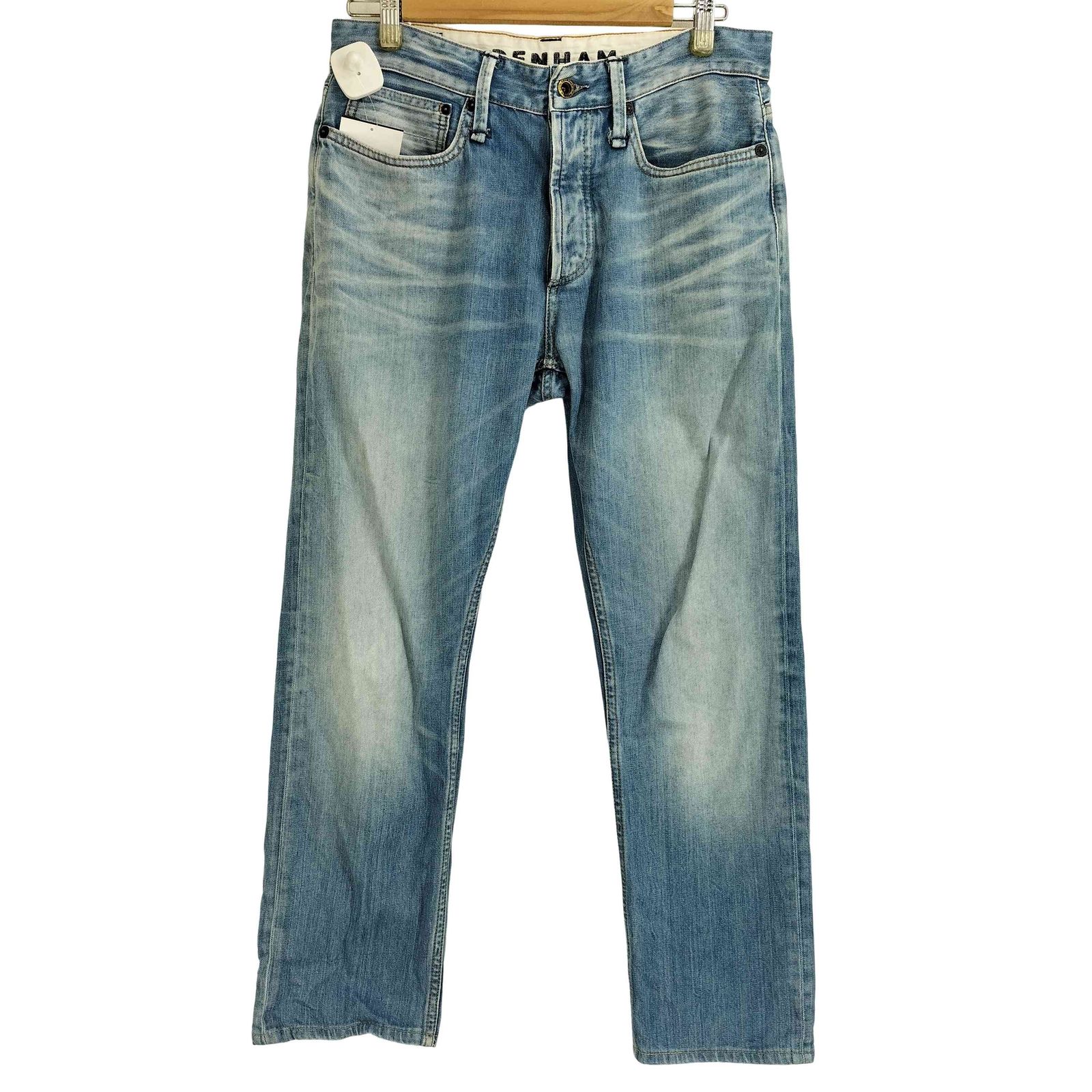 デンハム　DENHAM DRILL W32 -L32 デンハム「 DENHAM 」DRILL Regular Fit ボタンフライ２８ DENHAM