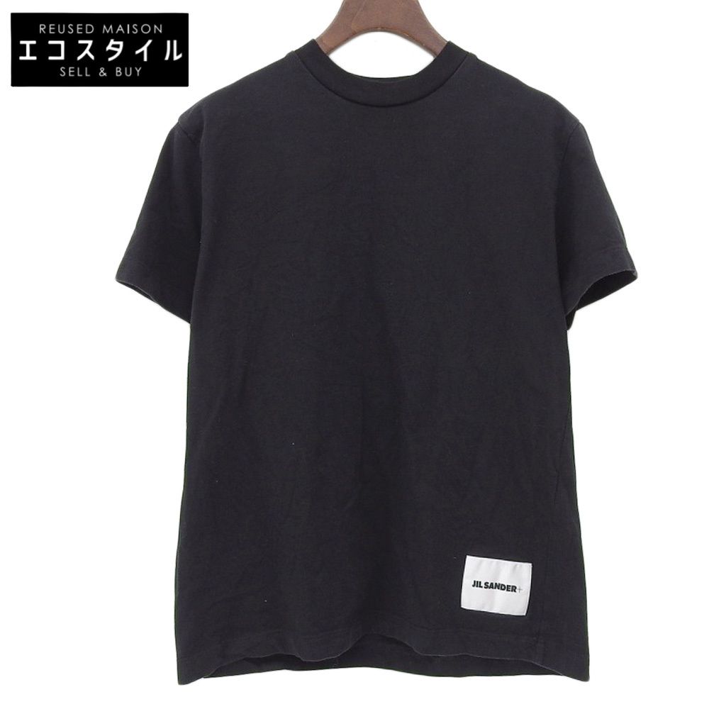 JIL SANDER ジルサンダープラス JIL SANDER ジルサンダープラス コットン Tシャツ トップス レディース ブラック XS 24SS J40GC0001 XS