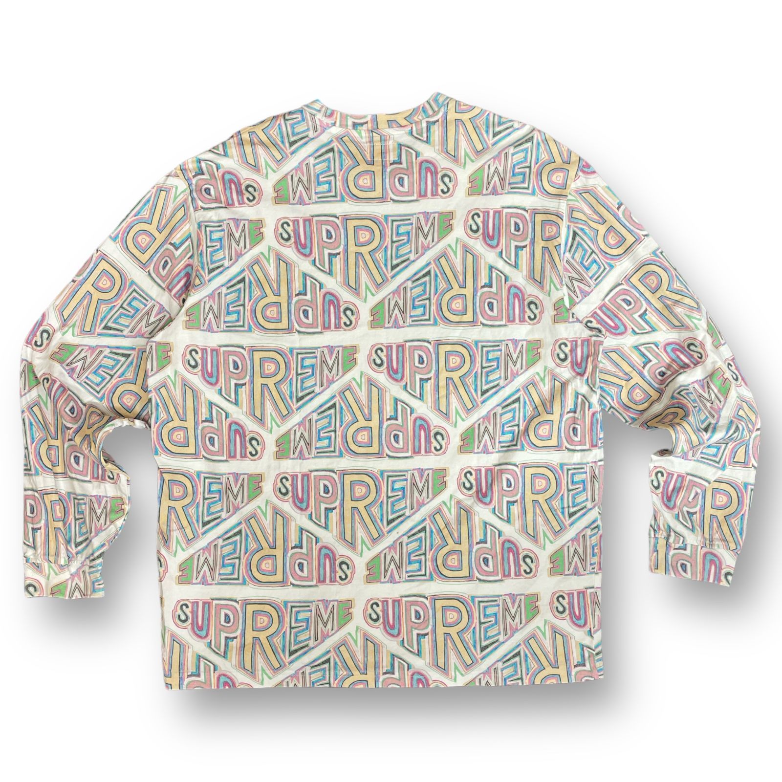 国内正規 Supreme 20AW Perspective L/S Top ロゴ グラフィック ロング 