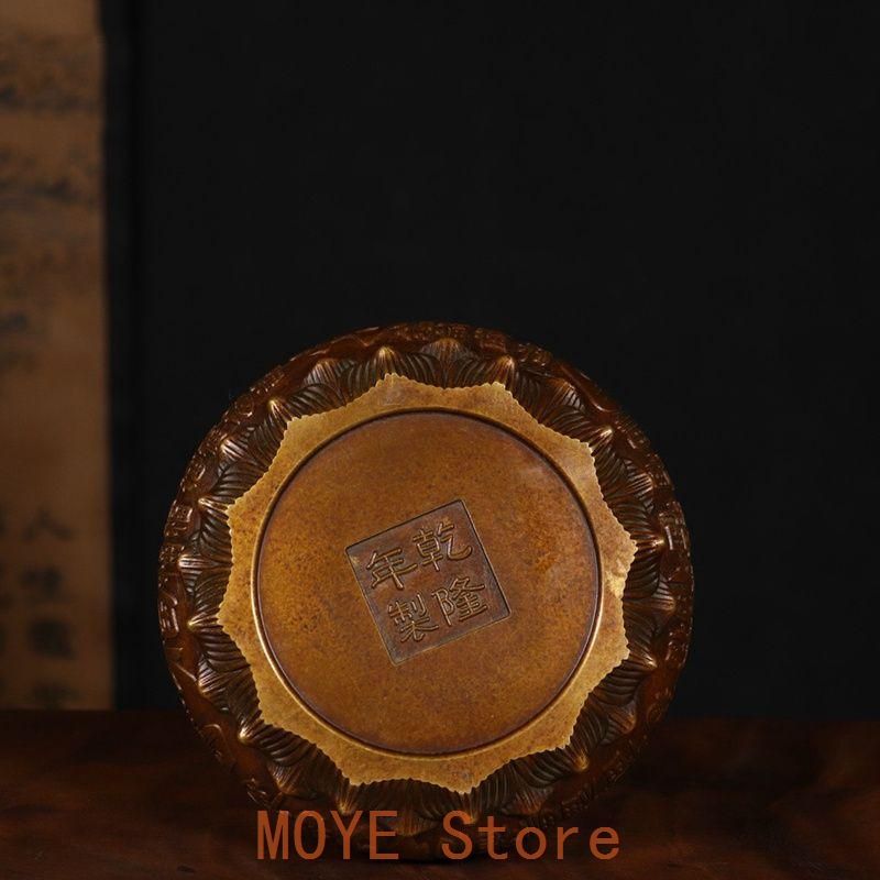 銅 細工 聚宝盆 百福蓮華香炉 仏堂 応接間 茶台 薫香炉 装飾品 工芸品 置物 銅 細工 聚宝盆 百福蓮華香炉 仏堂 応接間 茶台 薫香炉 装飾品 工芸