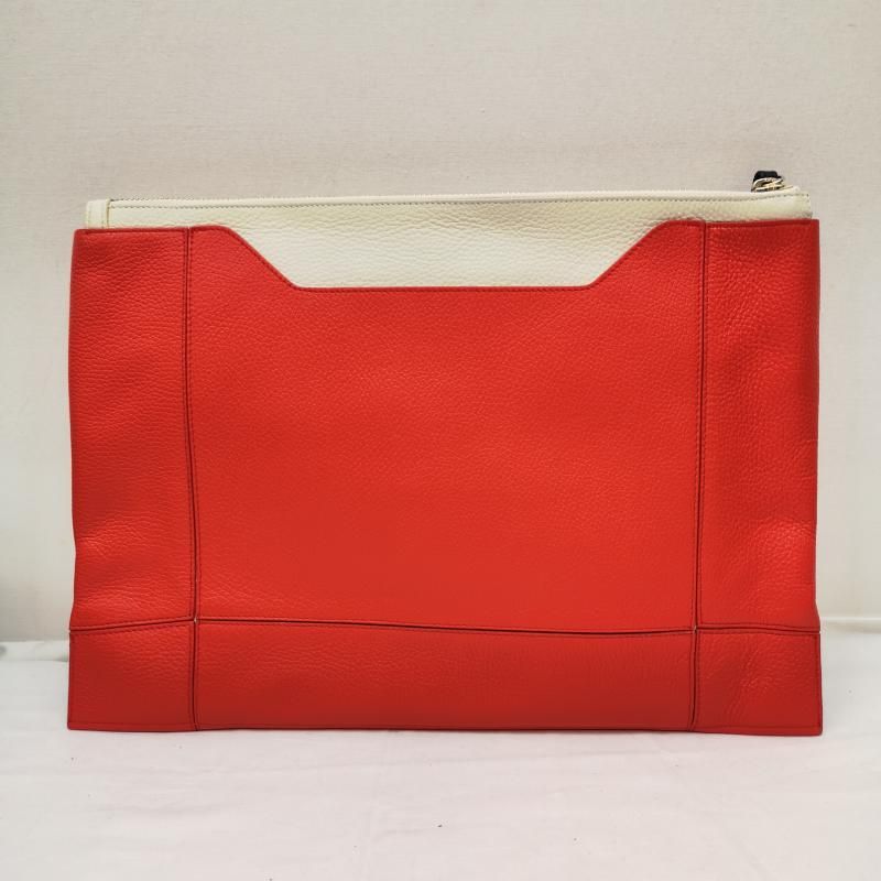 FURLA フルラ クラッチバッグ パーティバッグ レザー クラッチ バック セカンド 切替 DECORATOM_COM_BR