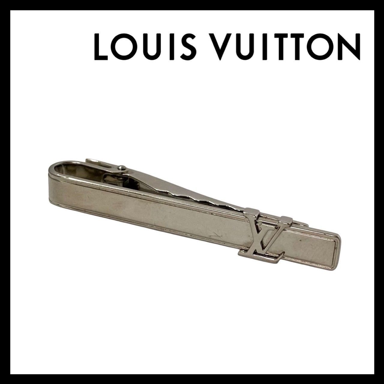 ルイヴィトン ネクタイピン シルバー LV パンス クラヴァット M61981