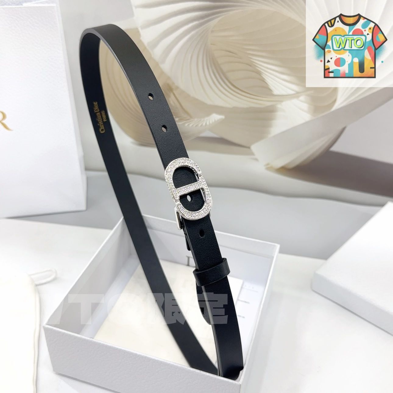 Dior ディオール エレガント ファッションベルト02-3 - メルカリ