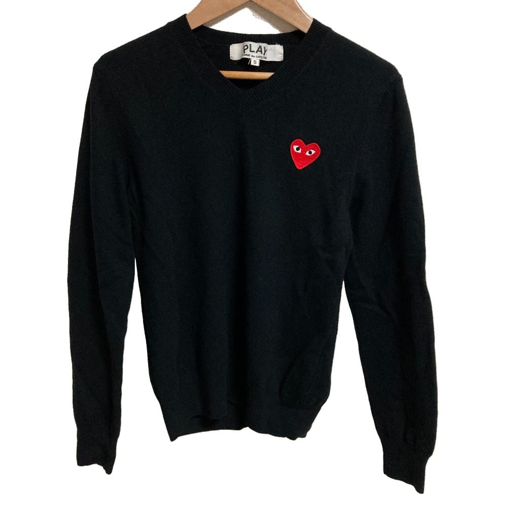 プレイコムデギャルソン 黒ハート レディース Mサイズ 正規品 PLAY COMME des GARCONS プレイ コムデギャルソン ブラック