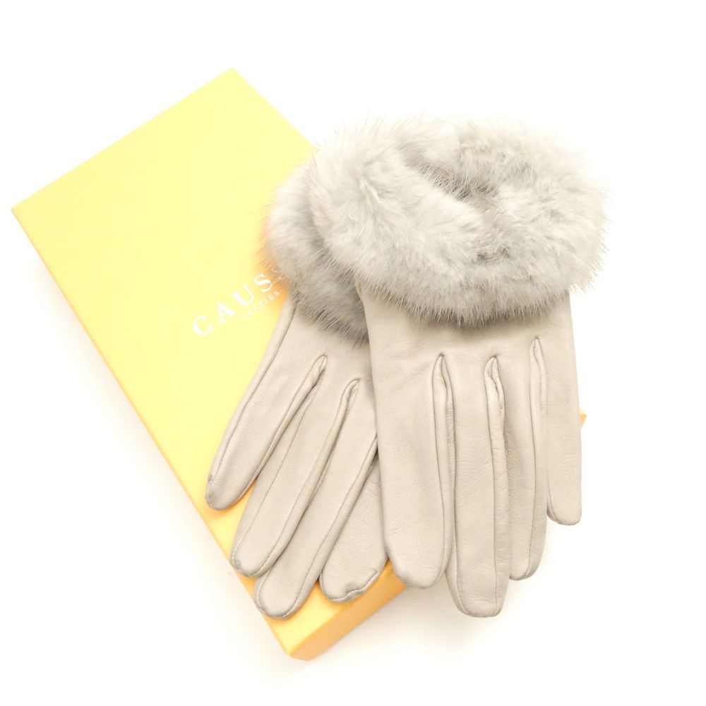 GANTIER CAUSSE ガンコス コース グローブ 6.5 羊革 手袋 レディース AY7238