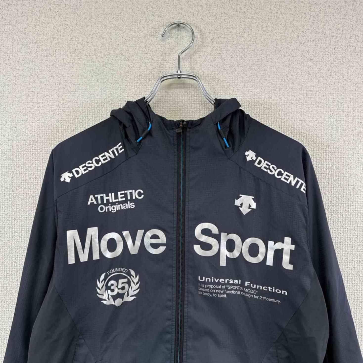 DESCENTE Move Sport デサント ウィンドブレーカー ネイビー系 サイズM