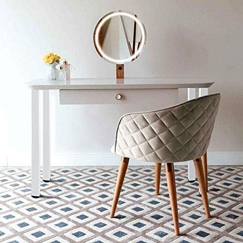 QLLY 調節 な金属製デスク脚 70cm 正方形テーブル脚 キャビネット脚 ソファ脚 ベッド脚 家具脚セット 4 個セット ホワイト WWW_KANDAIZUMI_COM