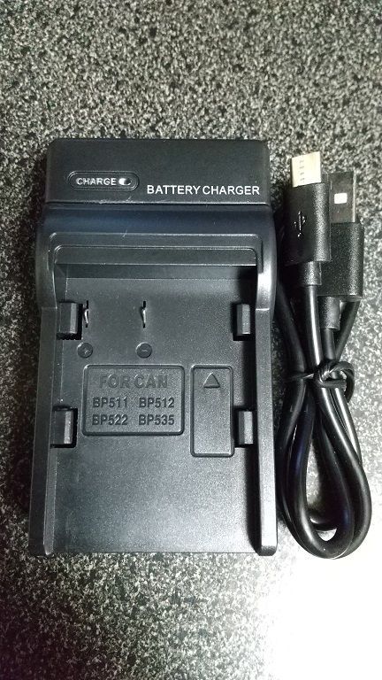 キャノン BP511用 Micro USB付き 急速充電器 互換品 - メルカリ