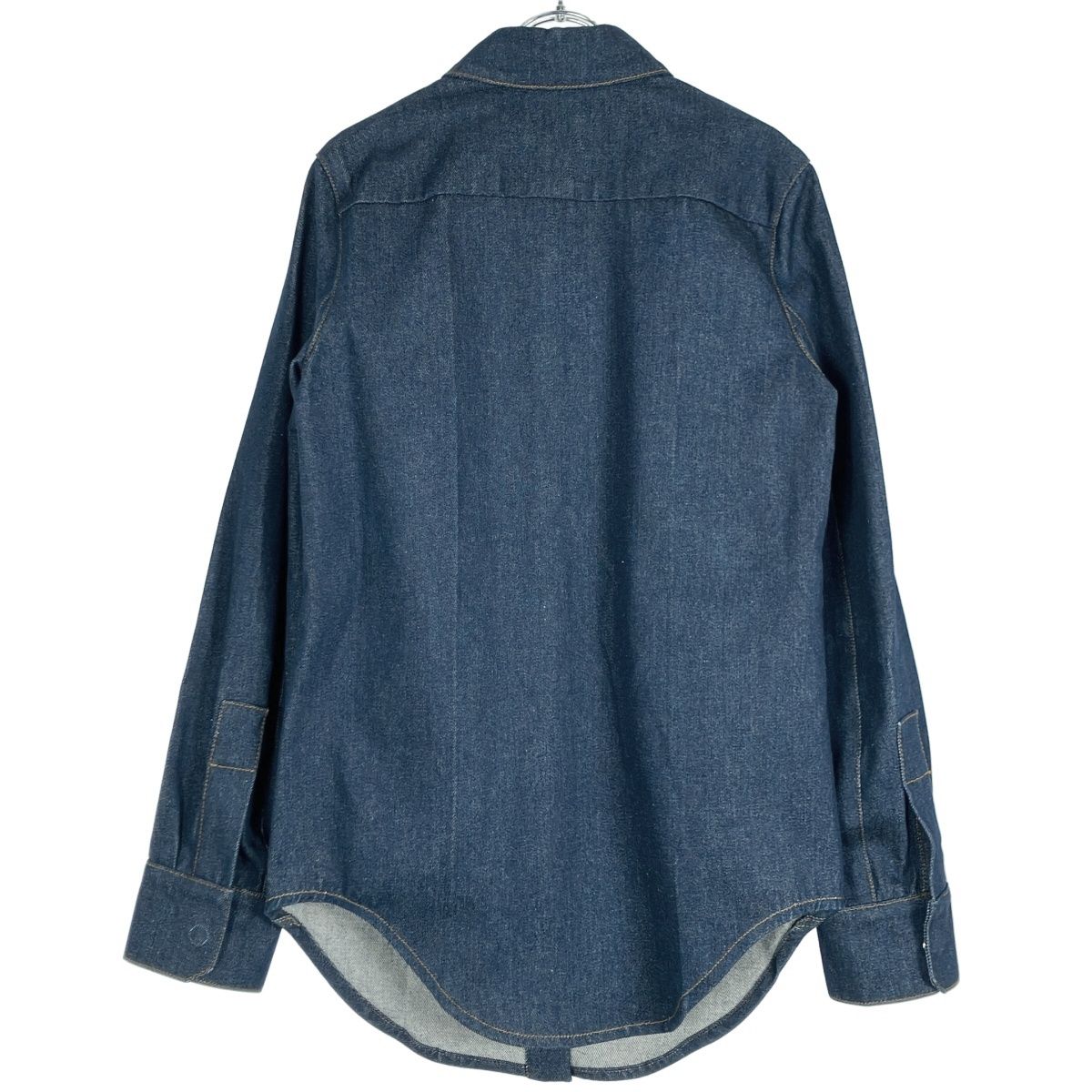 LEMAIRE ルメール シャツジャケット 48 ドリス LEMAIRE デニムシャツジャケット | ブルー | FARFETCH JP